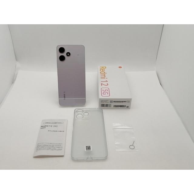 中古】Xiaomi au 【SIMフリー】 Redmi 12 5G 4GB 128GB ポーラー