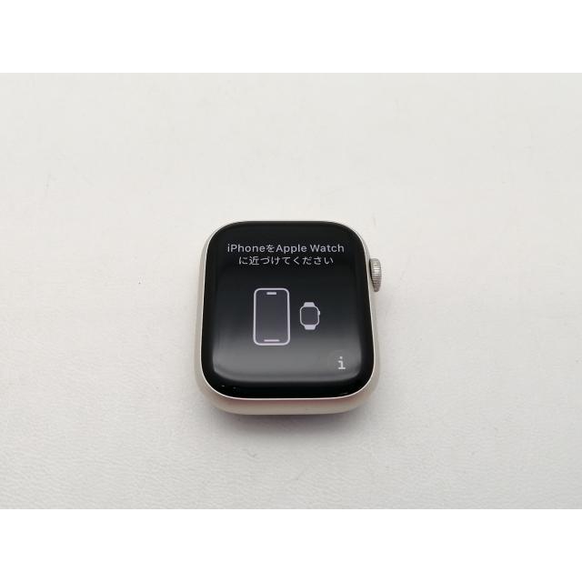 中古】Apple Apple Watch Series9 45mm GPS スターライトアルミニウム 