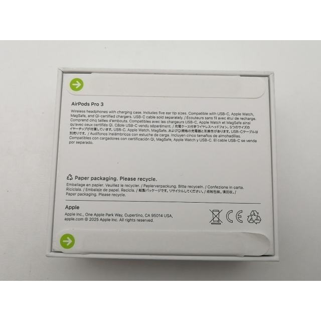 【未当てはめる】Apple AirPods Pro 3 MFHP4J/A【大阪中央局】言いはなつ継続期間１ヶ月