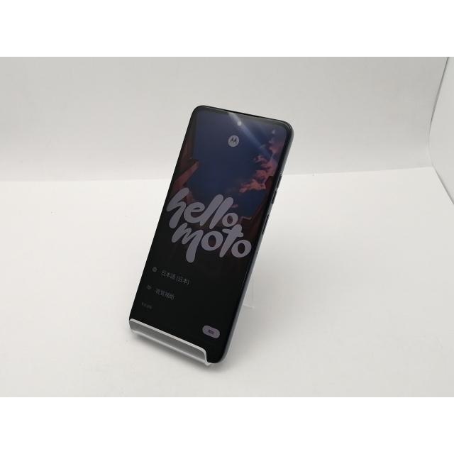 中古】MOTOROLA ymobile 【SIMフリー】 moto g66y 5G PANTONE Black
