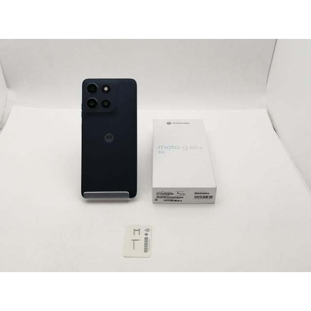 中古】MOTOROLA ymobile 【SIMフリー】 moto g66y 5G PANTONE Black