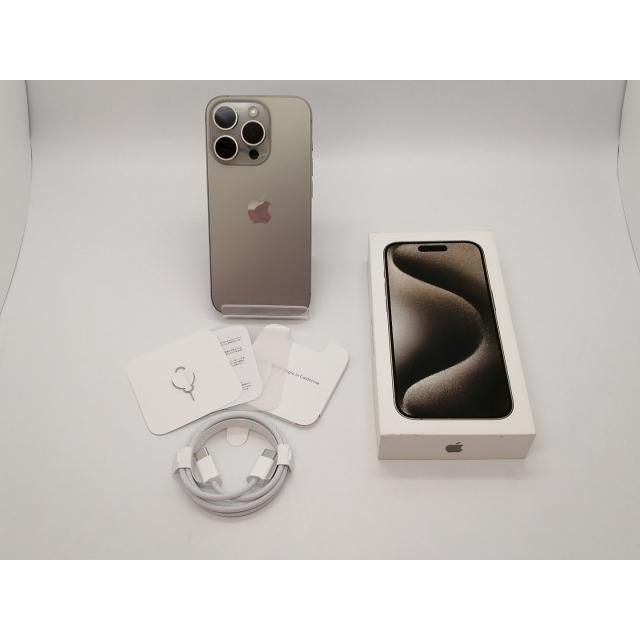 中古】Apple 国内版 【SIMフリー】 iPhone 15 Pro 512GB ナチュラル