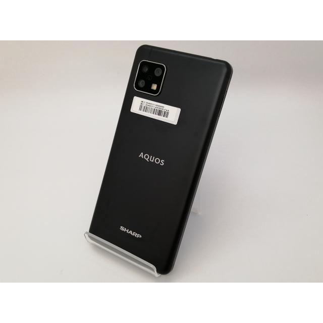 中古】SHARP 国内版 【SIMフリー】 AQUOS sense4 ブラック 4GB 64GB SH