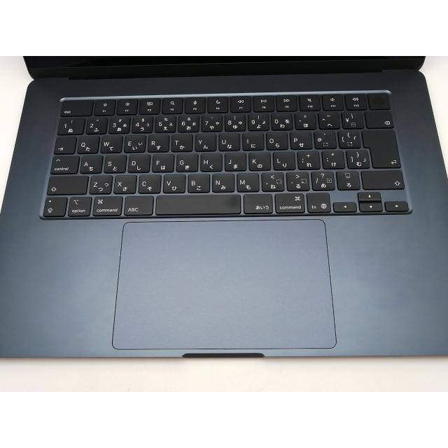 【中古】Apple MacBook Air 15インチ (M4,2025) M4(CPU:10C/GPU:10C) 16GB/512GB ミッドナイト MW1M3J/A【三宮センター】保証期間１ヶ月【ランクB】の画像