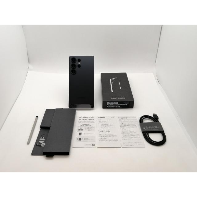 【中古】SAMSUNG 国内版 【SIMフリー】 Galaxy S25 Ultra チタニウムジェットブラック 12GB 256GB SM-S938Q【三宮センター】保証期間１ヶ月【ランクA】の画像