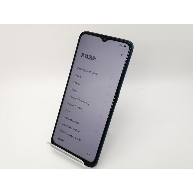 中古】Oppo 楽天モバイル 【SIMフリー】 OPPO A5 2020 ブルー 4GB 64GB