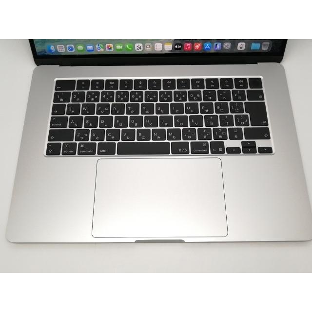 【中古】Apple MacBook Air 15インチ (M4,2025) M4(CPU:10C/GPU:10C) 16GB/512GB シルバー MW1H3J/A【府中ル・シーニュ】保証期間１ヶ月【ランクA】の画像