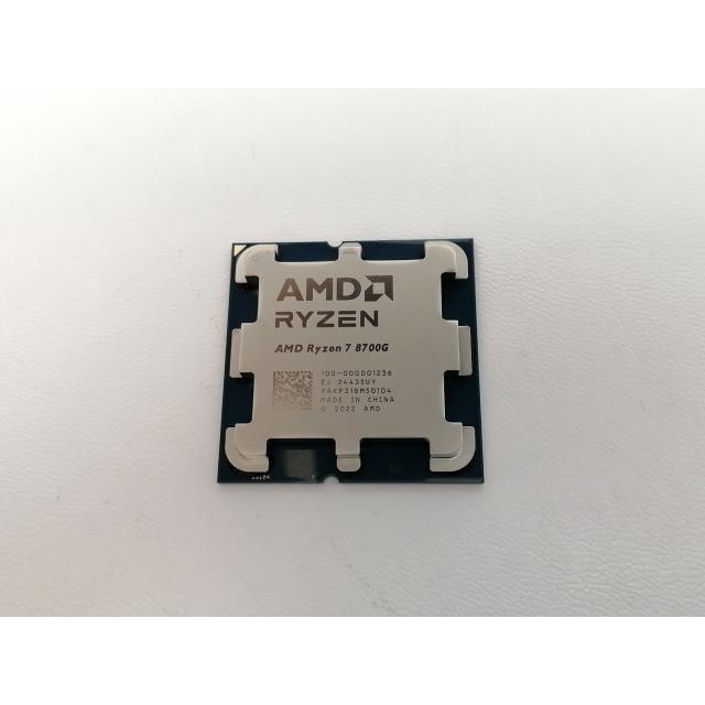 中古】AMD Ryzen 7 8700G (4.2GHz/TC:5.1GHz) BOX AM5/8C/16T/L3 16MB