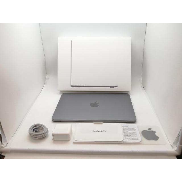 【中古】Apple MacBook Air 13インチ  M3(CPU:8C/GPU:8C) 8GB/256GB スペースグレイ MRXN3J/A (13インチ, M3, 2024)【三宮センター】保証期間１ヶ月【ランクB】の画像