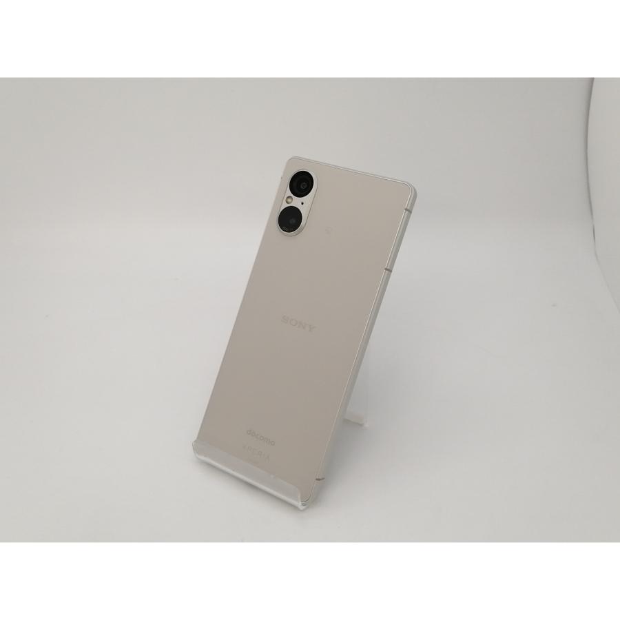 【中古】SONY docomo 【SIMフリー】 Xperia 5 V 8GB 128GB プラチナシルバー SO-53D【三宮センター】保証期間１ヶ月【ランクA】