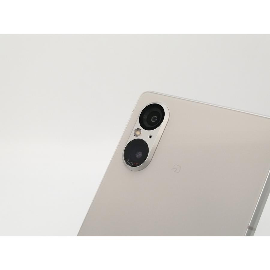 【中古】SONY docomo 【SIMフリー】 Xperia 5 V 8GB 128GB プラチナシルバー SO-53D【三宮センター】保証期間１ヶ月【ランクA】の画像