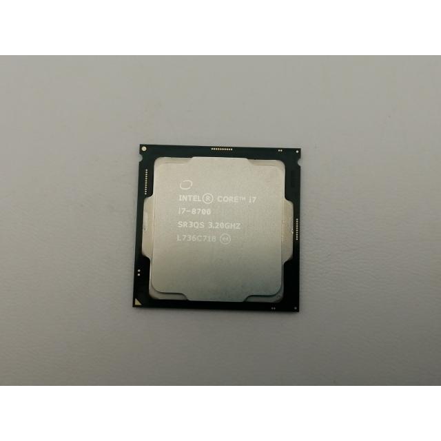 中古】Intel Core i7-8700 (3.2GHz/TB:4.6GHz) BOX LGA1151/6C/12T/L3
