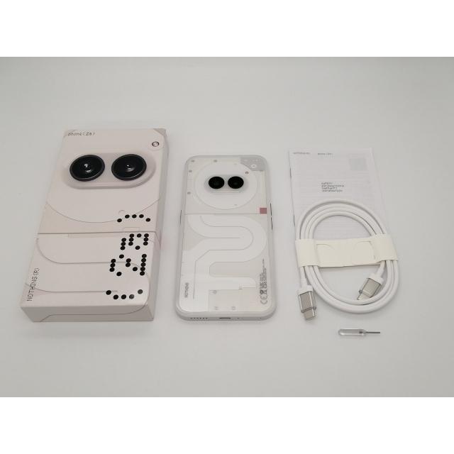 中古】NOTHING 国内版 【SIMフリー】 Nothing Phone (2a) 12GB 256GB