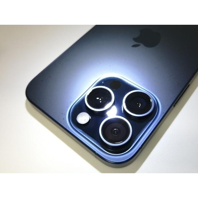 【中古】Apple 国内版 【SIMフリー】 iPhone 15 Pro Max 1TB ブルーチタニウム MU723J/A【三宮駅前】保証期間１ヶ月【ランクB】の画像