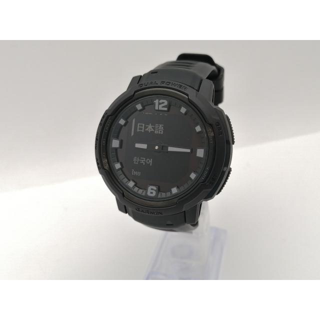 中古】Garmin Instinct Crossover Dual Power Tactical Edition 010