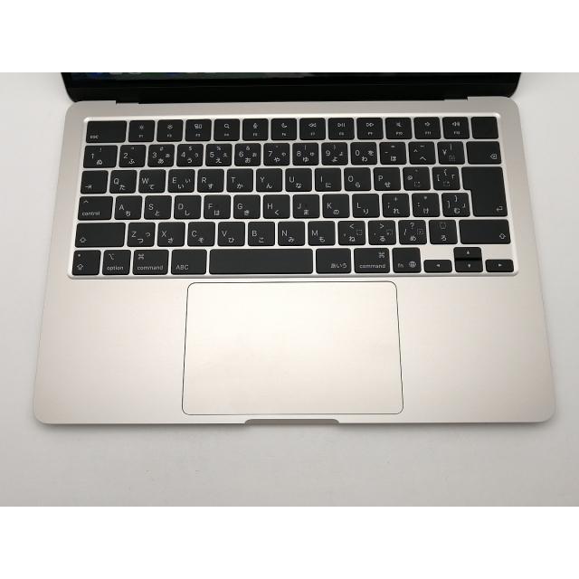 【中古】Apple MacBook Air 13インチ (M4,2025) M4(CPU:10C/GPU:10C) 16GB/512GB スターライト MW103J/A【三宮センター】保証期間１ヶ月【ランクA】の画像