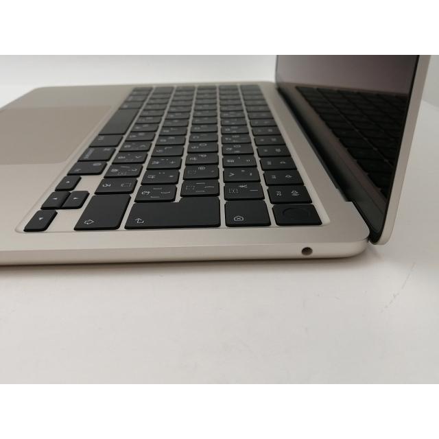 【中古】Apple MacBook Air 13インチ M2(CPU:8C/GPU:8C) 16GB/256GB スターライト MC7W4J/A (M2,2022)【三宮センター】保証期間１ヶ月【ランクB】の画像