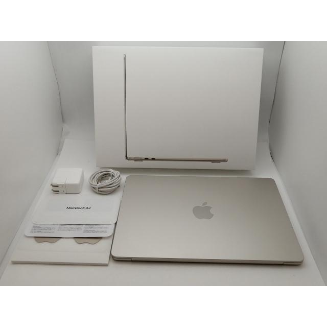 【中古】Apple MacBook Air 13インチ M2(CPU:8C/GPU:8C) 16GB/256GB スターライト MC7W4J/A (M2,2022)【三宮センター】保証期間１ヶ月【ランクB】の画像