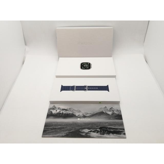 【未使用】Apple Apple Watch Ultra3 49mm Cellular ナチュラルチタニウムケース/アンカーブルーオーシャンバンド MEWH4J/A【三宮センター】保証期間３ヶ月の画像