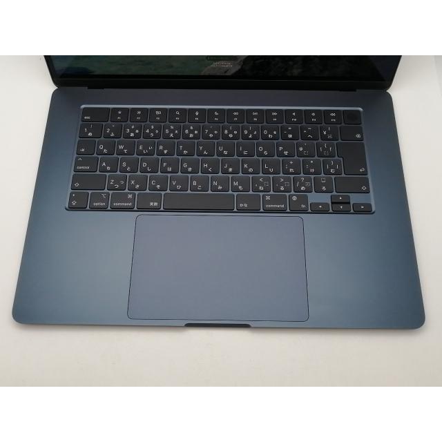【中古】Apple MacBook Air 15インチ  M3(CPU:8C/GPU:10C) 8GB/256GB ミッドナイト MRYU3J/A (15インチ, M3, 2024)【三宮センター】保証期間１ヶ月【ランクA】の画像