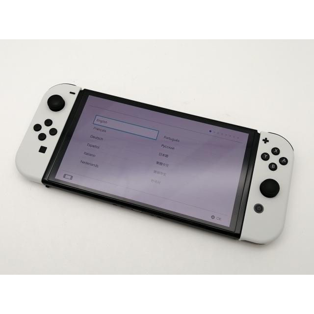 中古】Nintendo Switch 本体 (有機ELモデル) HEG-S-KAAAA ホワイト