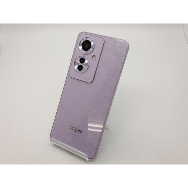 中古】Oppo ymobile 【SIMフリー】 OPPO Reno11 A コーラルパープル