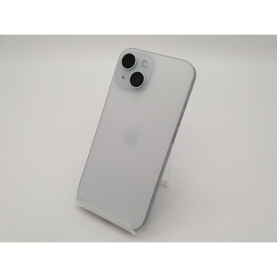 【中古】Apple 国内版 【SIMフリー】 iPhone 15 128GB ブルー MTML3J/A【なんば】保証期間１ヶ月【ランクC】の画像