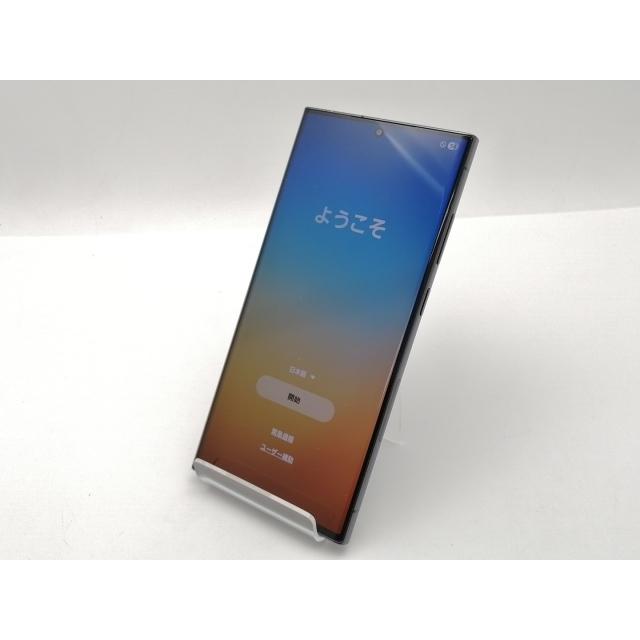 中古】SAMSUNG au 【SIMフリー】 Galaxy S23 Ultra ファントムブラック