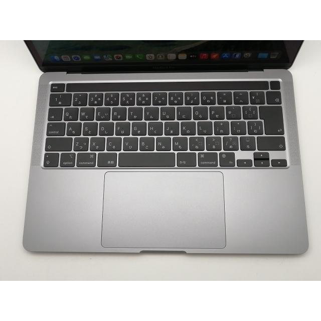 【中古】Apple MacBook Pro 13インチ CTO (M1・2020) スペースグレイ Apple M1(CPU:8C/GPU:8C)/16G/512G【三宮センター】保証期間１ヶ月【ランクA】の画像