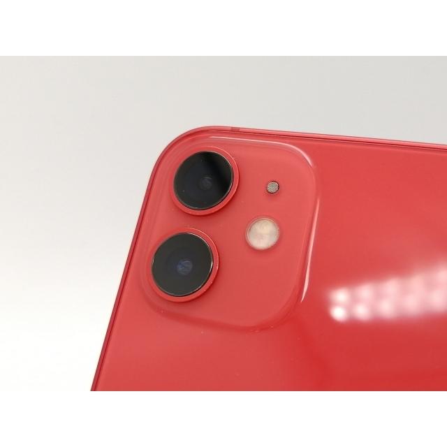 【中古】Apple SoftBank 【SIMロック解除済み】 iPhone 12 mini 64GB (PRODUCT)RED MGAE3J/A【三宮センター】保証期間１ヶ月【ランクC】の画像