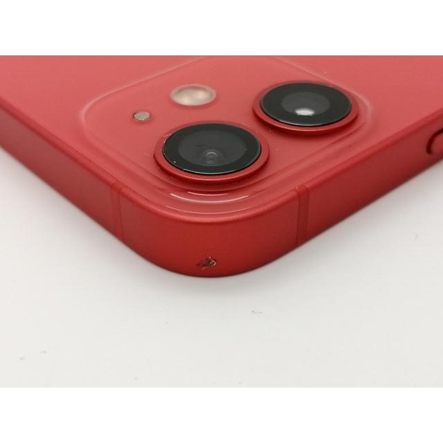 【中古】Apple SoftBank 【SIMロック解除済み】 iPhone 12 mini 64GB (PRODUCT)RED MGAE3J/A【三宮センター】保証期間１ヶ月【ランクC】の画像