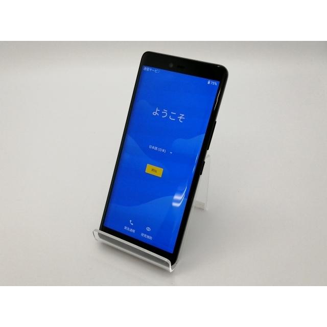 中古】Wiko 楽天モバイル 【SIMフリー】 Rakuten Hand 5G ブラック 4GB