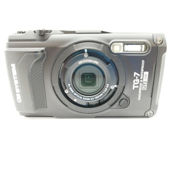 【中古】OM SYSTEM OM SYSTEM Tough TG-7 ブラック【三宮センター】保証期間１ヶ月【ランクA】の画像