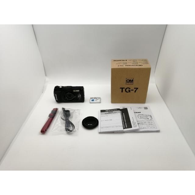 【中古】OM SYSTEM OM SYSTEM Tough TG-7 ブラック【三宮センター】保証期間１ヶ月【ランクA】の画像