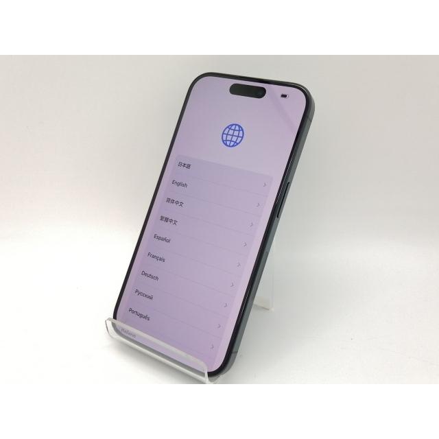 中古】Apple 海外版 【SIMフリー】 iPhone 15 Pro 256GB ブルー