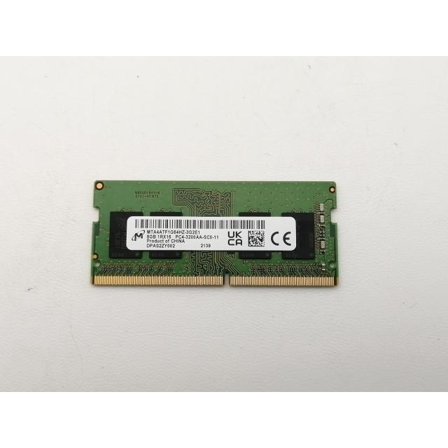 中古】260PIN 8GB DDR4-3200(PC4-25600) SODIMM 【ノートPC用】【三宮