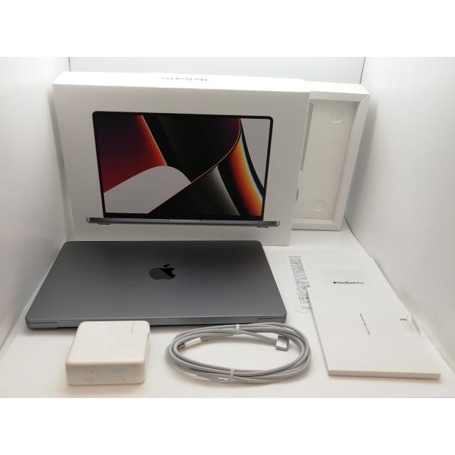 【中古】Apple MacBook Pro 14インチ M1 Pro(CPU:10C/GPU:16C) 16GB/1TB スペースグレイ MKGQ3J/A (14インチ, 2021)【三宮センター】保証期間１ヶ月【ランクB】の画像