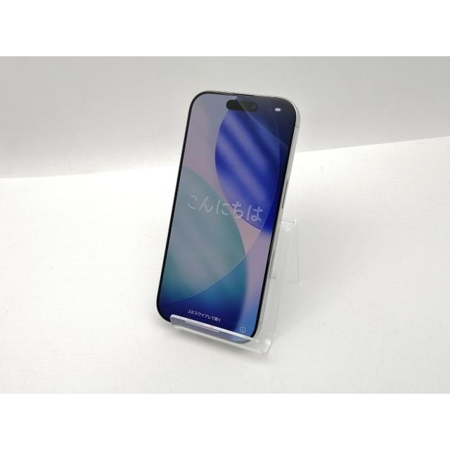 【中古】Apple 国内版 【SIMフリー】 iPhone 16 Pro 128GB ホワイトチタニウム MYMW3J/A【三宮センター】保証期間１ヶ月【ランクA】の画像