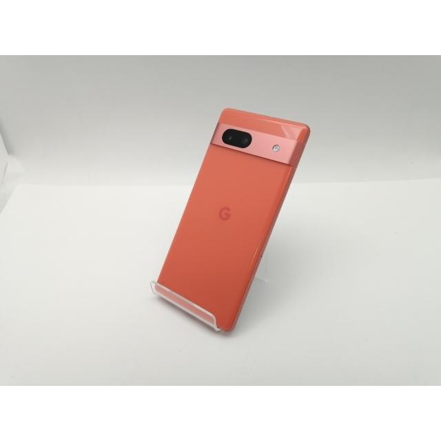 中古】Google 国内版 【SIMフリー】 Pixel 7a コーラル 8GB 128GB