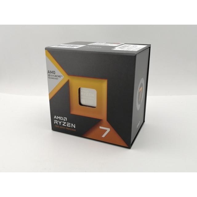 【新品・動作確認済】AMD Ryzen 7 7800X3D 未使用】AMD Ryzen 7 7800X3D (4.2GHz/TC:5GHz) BOX AM5/8C/16T/L3