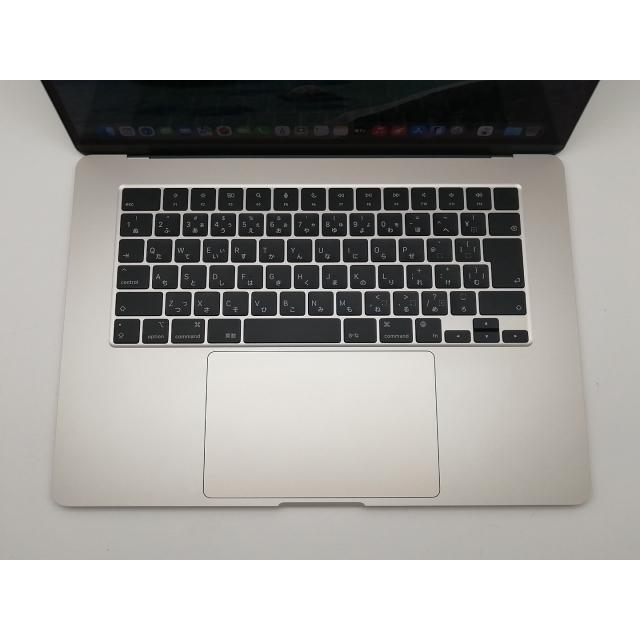 中古】Apple MacBook Air 15インチ M2(CPU:8C/GPU:10C) 8GB/256GB
