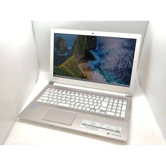 中古】TOSHIBA dynabook T55 T55/BG PT55BGP-BJA2 サテンゴールド
