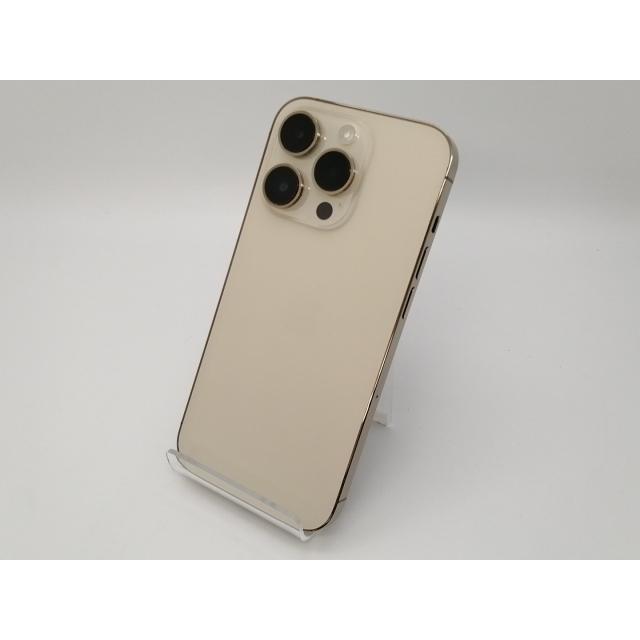 中古】Apple au 【SIMフリー】 iPhone 14 Pro 256GB ゴールド MQ173J/A 