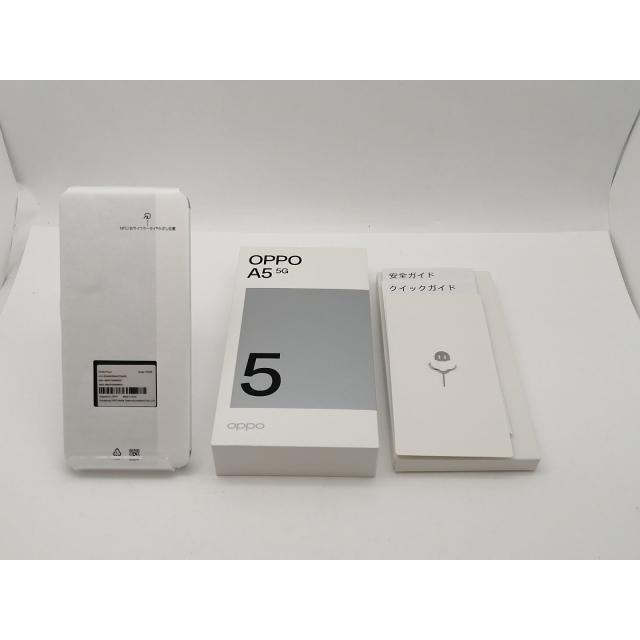 未使用】Oppo au 【SIMフリー】 OPPO A5 5G 4GB 128GB グリーン OPG06