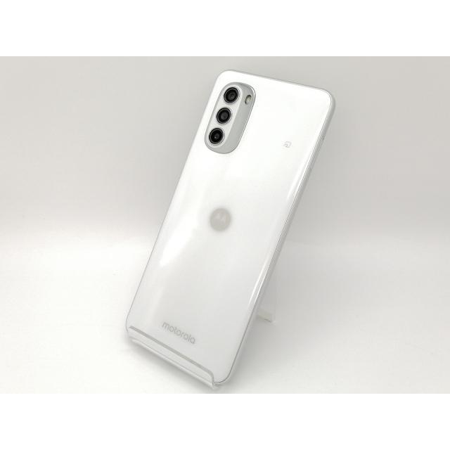 中古】MOTOROLA 国内版 【SIMフリー】 moto g52j 5G パールホワイト
