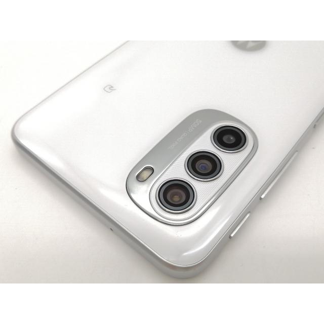 中古】MOTOROLA 国内版 【SIMフリー】 moto g52j 5G パールホワイト