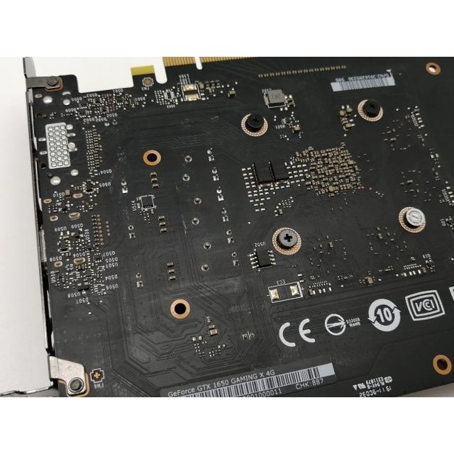 中古】MSI GeForce GTX 1650 GAMING X 4G GTX1650/4GB(GDDR5)/PCI-E