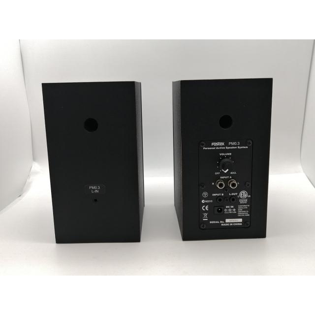 Fostex PM0.3 スピーカー　中古 中古】Fostex PM0.3 ブラック (ペア）【三宮センター】保証期間1週間