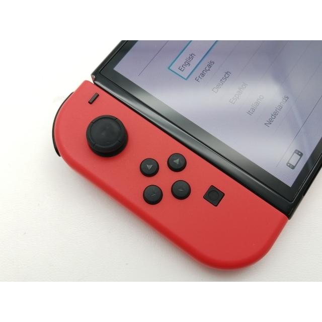 中古】Nintendo Switch 本体 (有機ELモデル) HEG-S-RAAAA マリオレッド