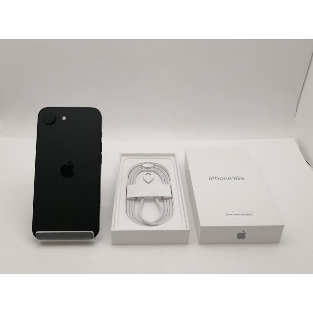 中古】Apple 国内版 【SIMフリー】 iPhone 16e 128GB ブラック MD1Q4J